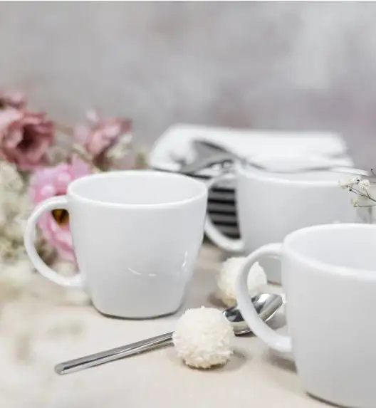 LUBIANA VICTORIA 6 x Filiżanka 200 ml + spodki / 12 el / porcelana