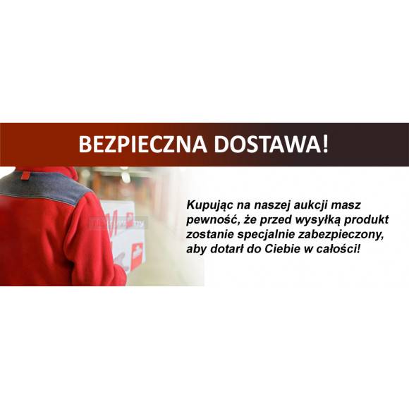 WYPRZEDAŻ! Gald półka drewniana w kolorze białym z 6 przyprawami / Nakrętki mat / Polski produkt / EAN 5904006098892.