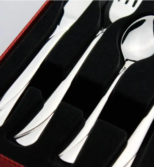 Gerlach Valor Sztućce Komplet 90 el (3x30) pudełko / 18 osób / połysk