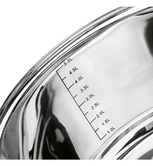 TADAR ROGER Garnek 5 L / Ø24 cm / stal nierdzewna / indukcja