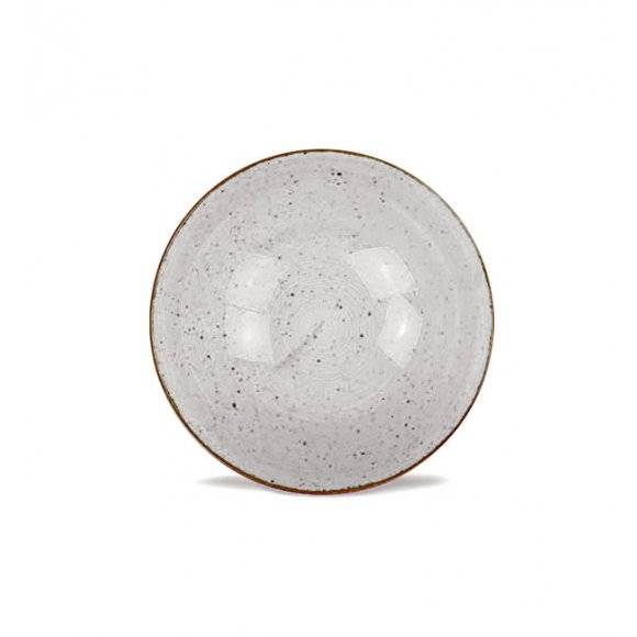 LUBIANA BOSS 6630Z Salaterka 15 cm / szara / porcelana ręcznie malowana
