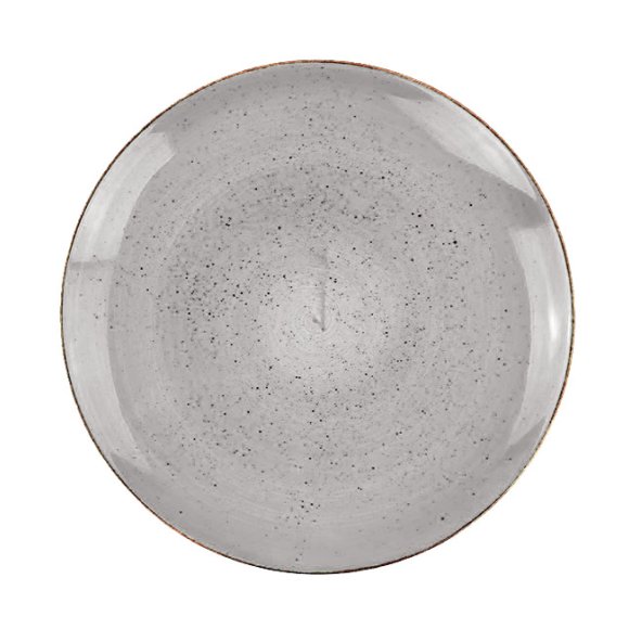 LUBIANA BOSS 6630Z Serwis obiadowy 18 el / 6 osób / szary / porcelana ręcznie malowana