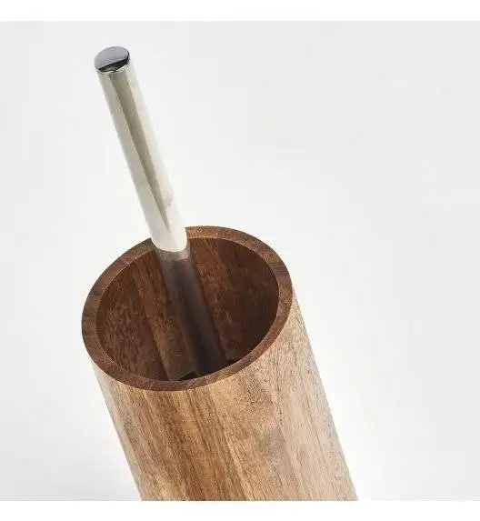 ZELLER AKACJA Zestaw toaletowy 36 cm / drewno akacjowe