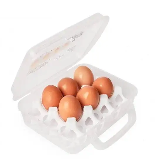HEGA Pojemnik, wytłoczka do przechowywania 12 jajek / transparentny