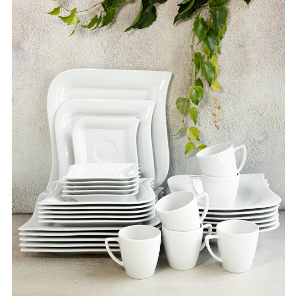 LUBIANA OPERA Serwis obiadowo-kawowy 90 el / 18 os