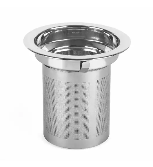 TADAR CARINA Dzbanek z zaparzaczem 1,2l / szkło + stal