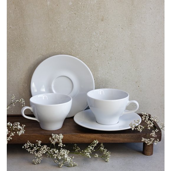 LUBIANA PAULA Komplet filiżanka 290 ml + spodek 17 cm / 12 os / 24 el 