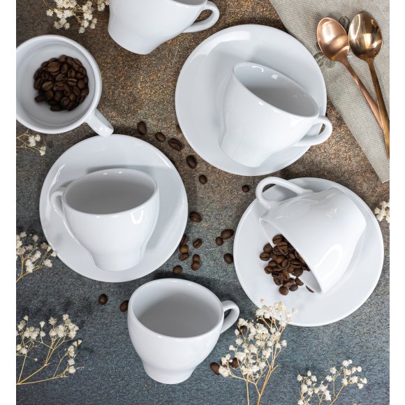 LUBIANA PAULA Filiżanka 200 ml + spodek 14 cm / 6 os / 12 el