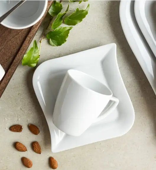 LUBIANA OPERA Komplet filiżanka 200 ml + spodek 14,5 cm / 6 os / 12 el 