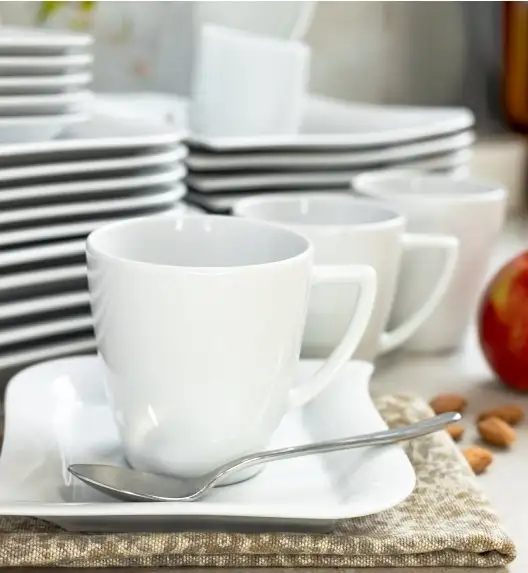 LUBIANA OPERA Komplet filiżanka 200 ml + spodek 14,5 cm / 6 os / 12 el 