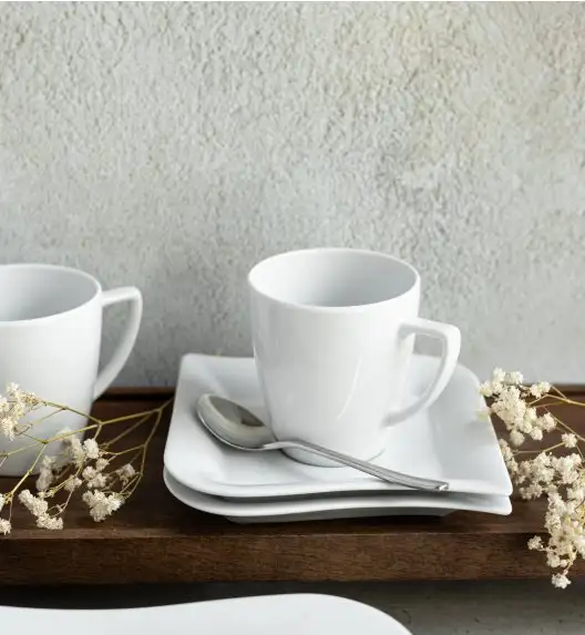 LUBIANA OPERA Komplet filiżanka 200 ml + spodek 14,5 cm / 12 os / 24 el 