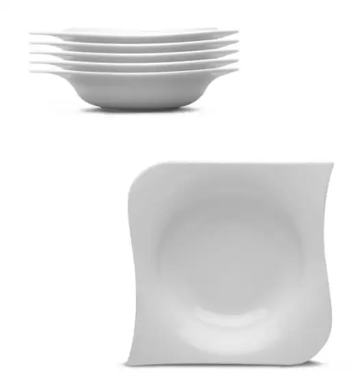 LUBIANA OPERA 6 x talerz głęboki 22 cm