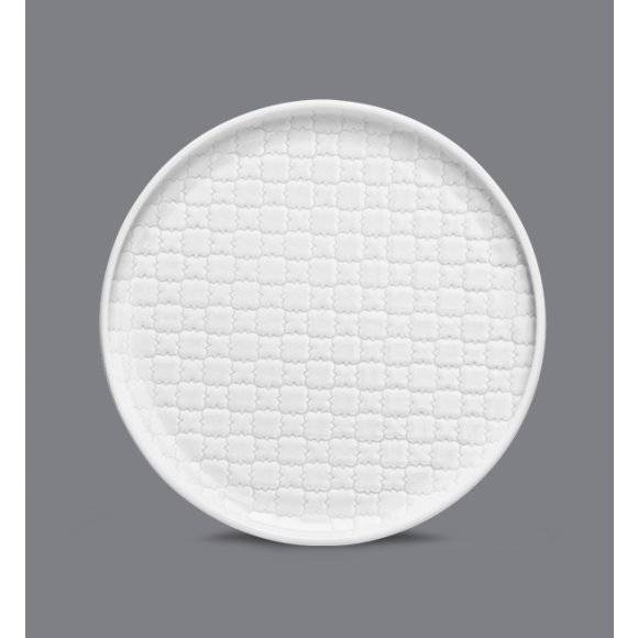 LUBIANA MARRAKESZ 6 x talerz deserowy 20 cm / biały