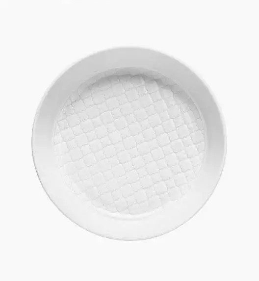 LUBIANA MARRAKESZ Komplet obiadowy biały 6 os 18 el / okrągły / porcelana