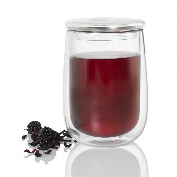 ADHOC FUSION GLASS Szklanka z filtrem do herbaty / szkło
