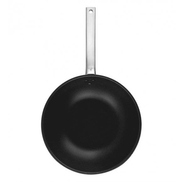 GERLACH SOLID WOK 28 cm / indukcja / stalowa powłoka ceramiczna ILAG Ultimate Durit Pro