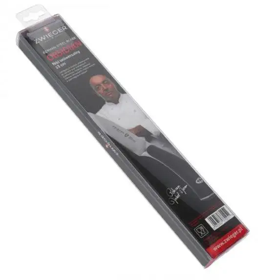 ZWIEGER OBSIDIAN Nóż uniwersalny 13 cm / niemiecka stal nierdzewna