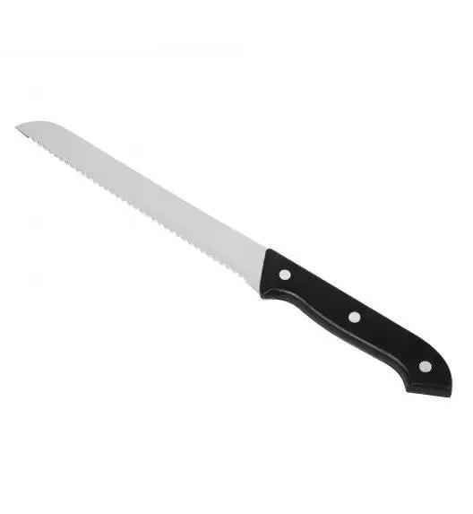 TADAR RAZOR Komplet noży + nożyczki w bloku drewnianym / 6 elementów