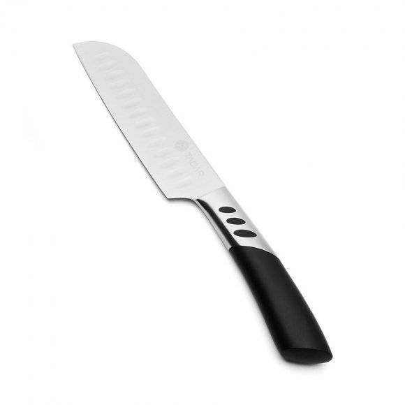 TADAR NOOK Stalowy nóż japoński santoku / szefa kuchni 12,5 cm