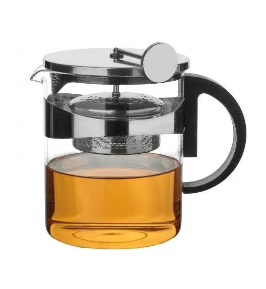 KonigHOFFER SAPHIR Szklany dzbanek do herbaty z zaparzaczem / 1,2 L