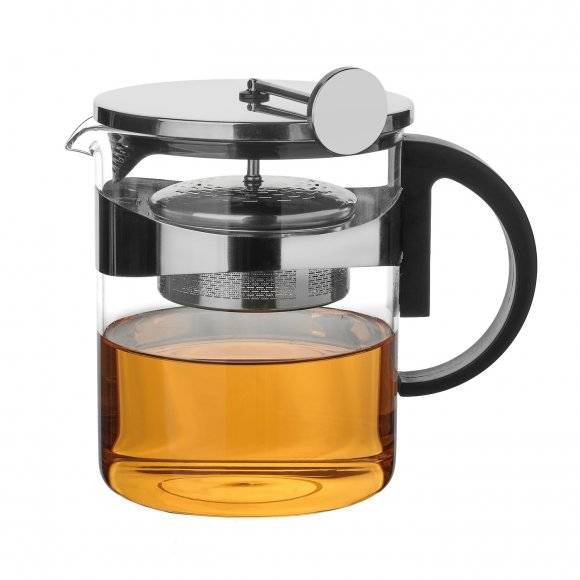 KonigHOFFER SAPHIR Szklany dzbanek do herbaty z zaparzaczem / 1,2 L