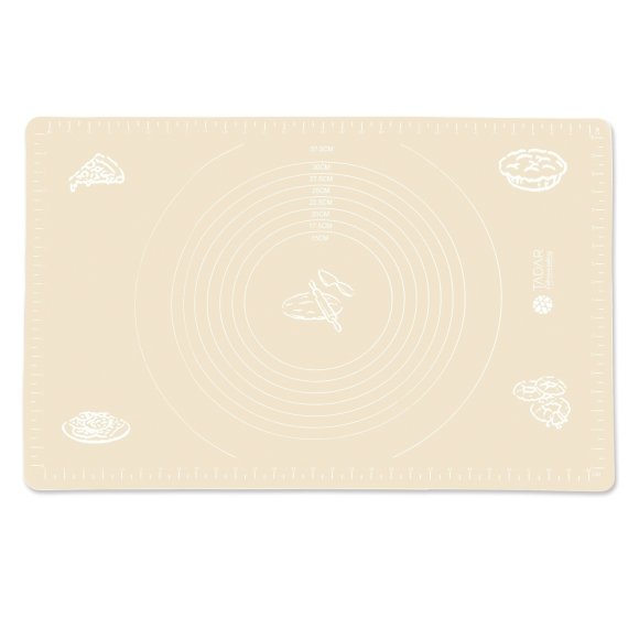 TADAR SILCO Stolnica / mata silikonowa 40 x 60 cm / silikon / beżowa