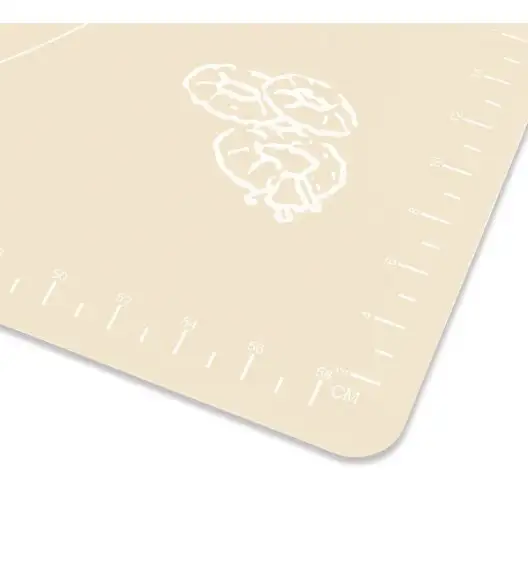 TADAR SILCO Stolnica / mata silikonowa 40 x 60 cm / silikon / beżowa