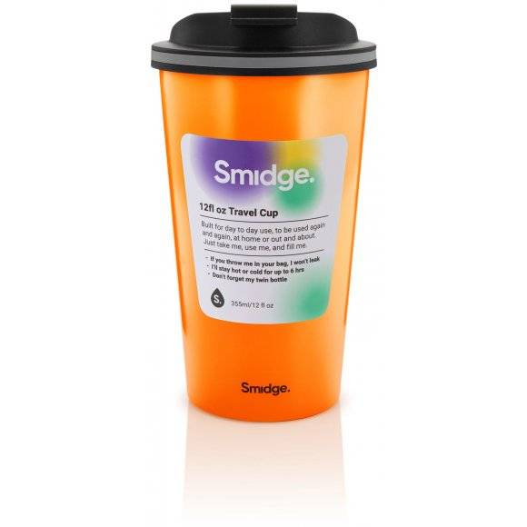 SMIDGE Kubek termiczny 355 ml Citrus / stal nierdzewna / pomarańczowy