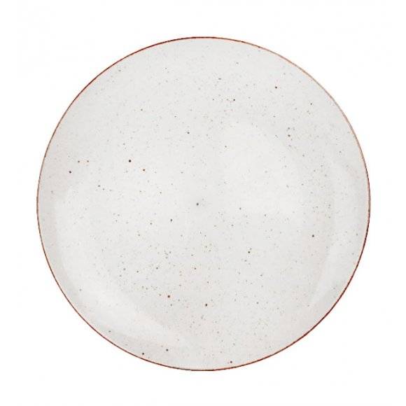 LUBIANA BOSS 6630U Talerz obiadowy 27 cm / budyniowy / porcelana ręcznie malowana