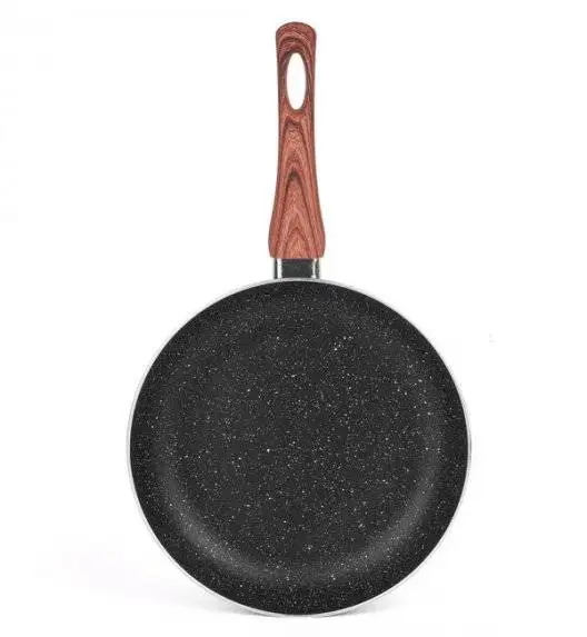 TADAR ECO Komplet patelnia 20, 24, 28 cm / nieprzywierająca powłoka / imitacja granitu