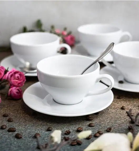 LUBIANA PAULA Komplet Filiżanka 300 ml + spodek 17 cm / 12 os / 24 el 