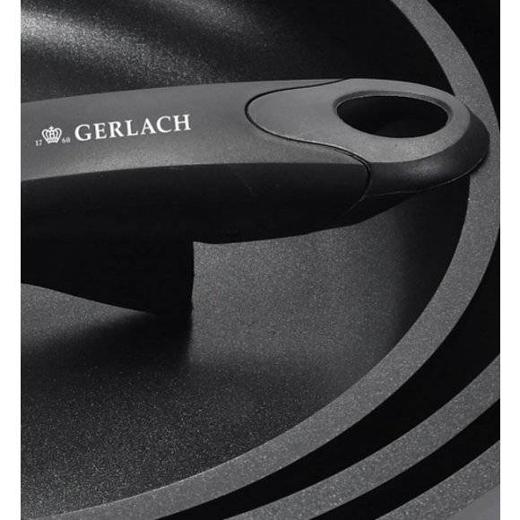 GERLACH SMART 994 Komplet 3 patelni 20/24/28 cm + odpinana rączka / indukcja
