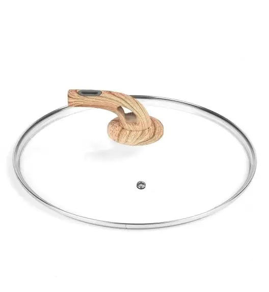 KonigHOFFER FEGATO Garnek granitowy z pokrywką 6,2 L / Greblon C3 Granite