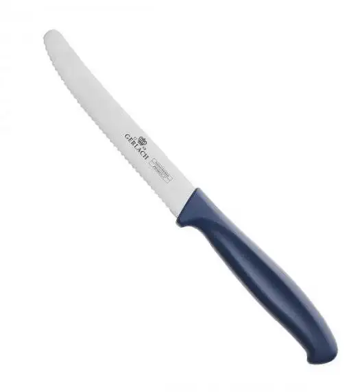 GERLACH SMART COLOR Nóż kuchenny ząbkowany 5''  / antypoślizgowa rękojeść