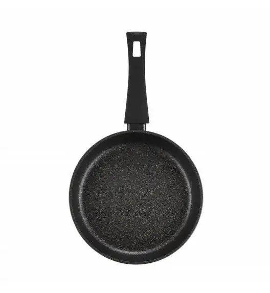 AMBITION CARBON Komplet patelni 20, 24 ,28 cm / powłoka Qualum Basic Stone / indukcja + GRATIS!