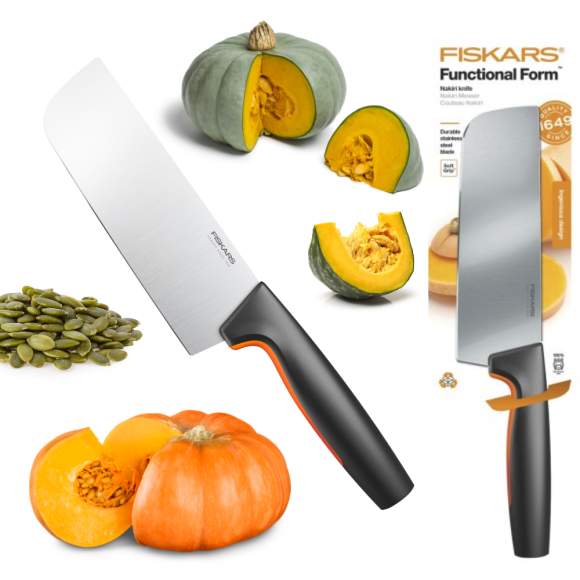 FISKARS FUNCTIONAL FORM 1057537 Nóż Nakiri 16 cm / stal nierdzewna 