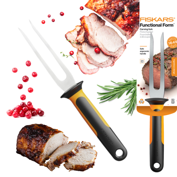 FISKARS FUNCTIONAL FORM 1057548 Widelec do mięsa 11 cm / stal nierdzewna 