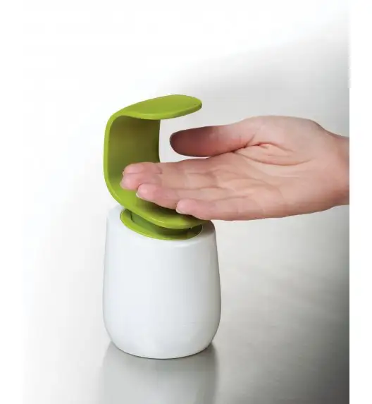 JOSEPH JOSEPH C-PUMP Pojemnik na mydło z dozownikiem 0,3 l biało-zielony / Btrzy