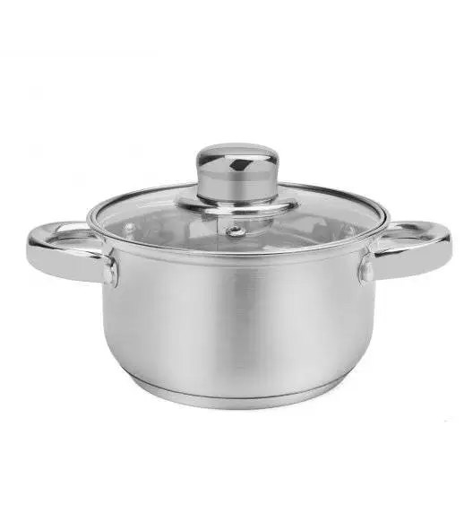 TADAR BAHAMA Komplet garnków 8 el / stal nierdzewna / indukcja