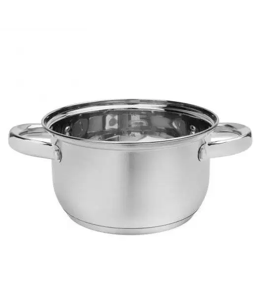 TADAR BAHAMA Komplet garnków 8 el / stal nierdzewna / indukcja