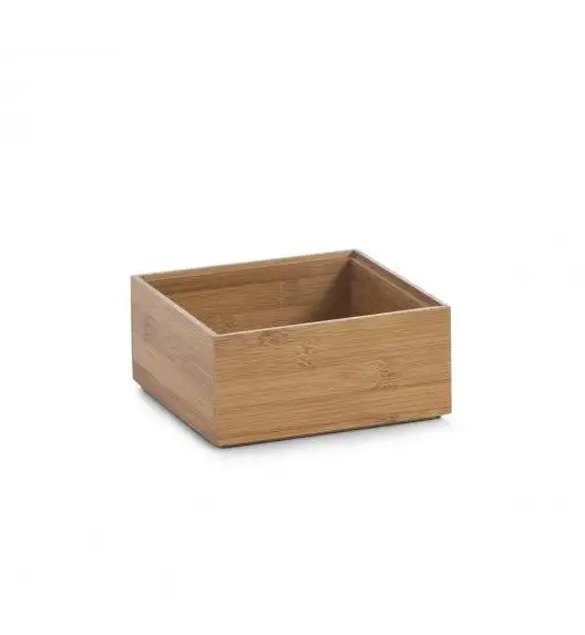 ZELLER Pudełko do przechowywania 15 cm / drewno bambusowe