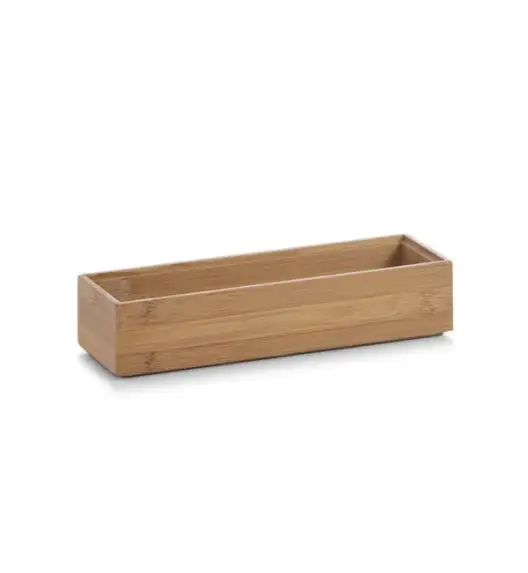 ZELLER Pudełko do przechowywania 23x7,5 cm / drewno bambusowe