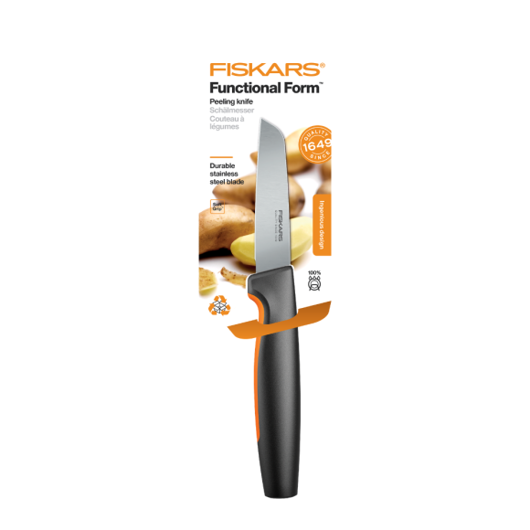 FISKARS FUNCTIONAL FORM 1057544 Nóż do skrobania 8 cm prosty / stal nierdzewna 
