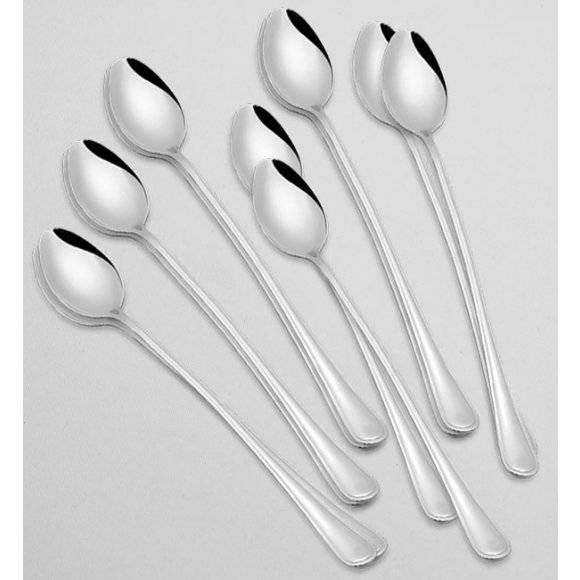 TADAR BRAVO 12 x Łyżeczka koktajlowa 20 cm / stal nierdzewna 