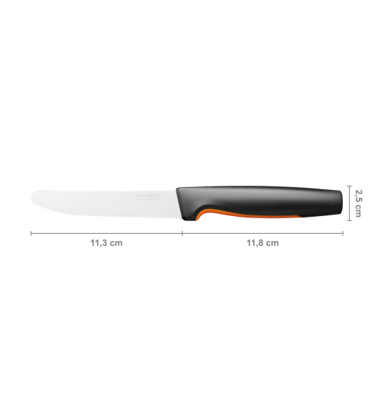FISKARS FUNCTIONAL FORM 1057543 Nóż do pomidorów 11 cm / stal nierdzewna 