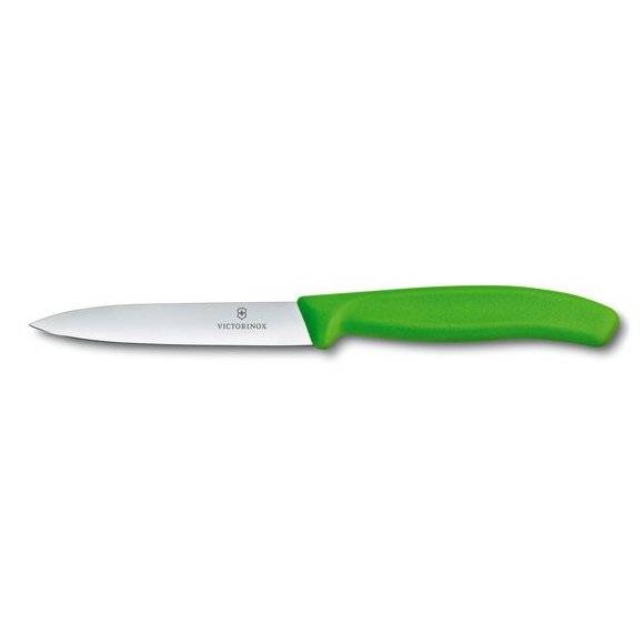 VICTORINOX SWISS CLASSIC Nóż do warzyw i owoców 10 cm / zielony