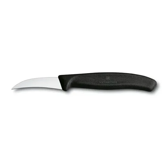 VICTORINOX SWISS CLASSIC Nóż do oczkowania 6 cm / czarny