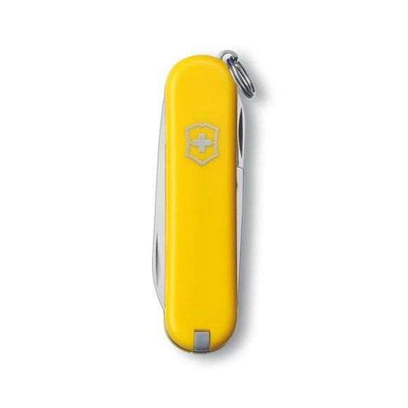 VICTORINOX CLASSIC SD Scyzoryk z nożyczkami i śrubokrętem / żółty / wyprodukowany w Szwajcarii