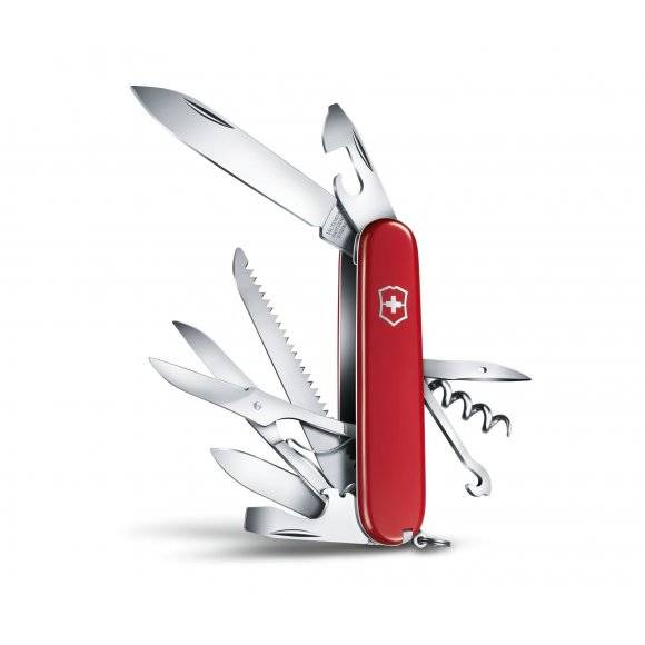 VICTORINOX HUNTSMAN Scyzoryk 9,1 cm / 15 funkcji / wyprodukowany w Szwajcarii