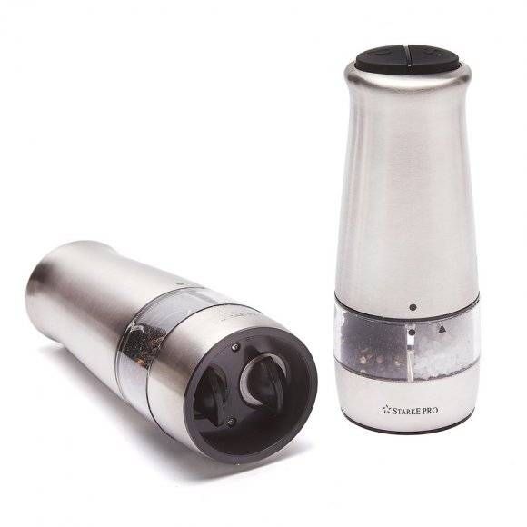 STARKE PRO SPEIZE Elektryczny młynek do pieprzu i soli / stal nierdzewna